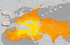 Eutelsat Eurobird-2 Ku-band Fixed Beam